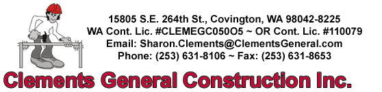 Clements General Construction, Inc.